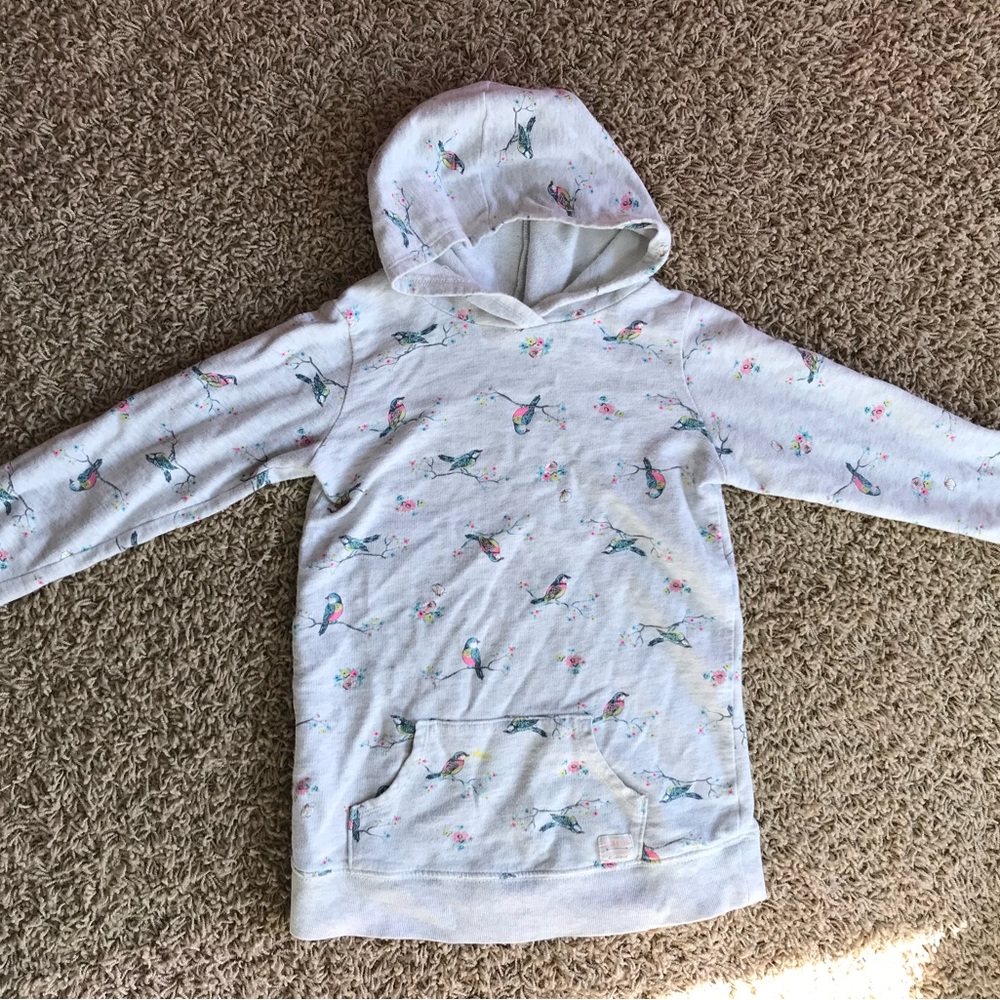 Carter’s girls birds hoodie